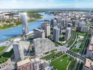 Belgrade waterfront masterplan 2024